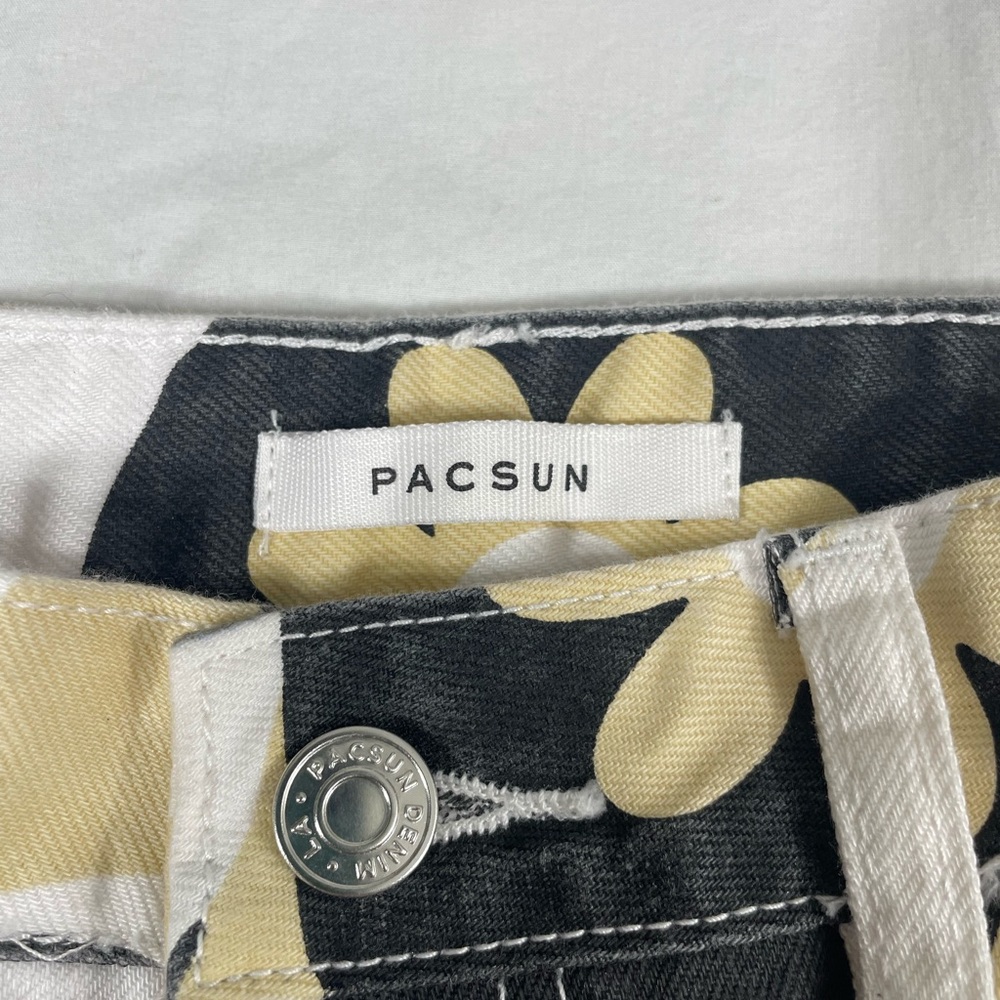 Pacsun 90's Boyfriend Women Multicolor Relaxed Straight Denim Jeans 27 - Picture 6 of 10